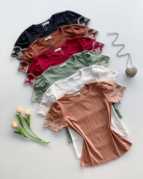 Blusa em Algodão/Malha