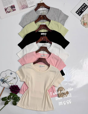 T-Shirt Lisa Algodão/Malha