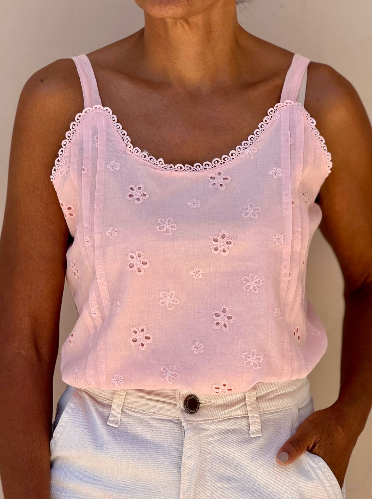 Blusinha em Algãdao/Malha VERÃO